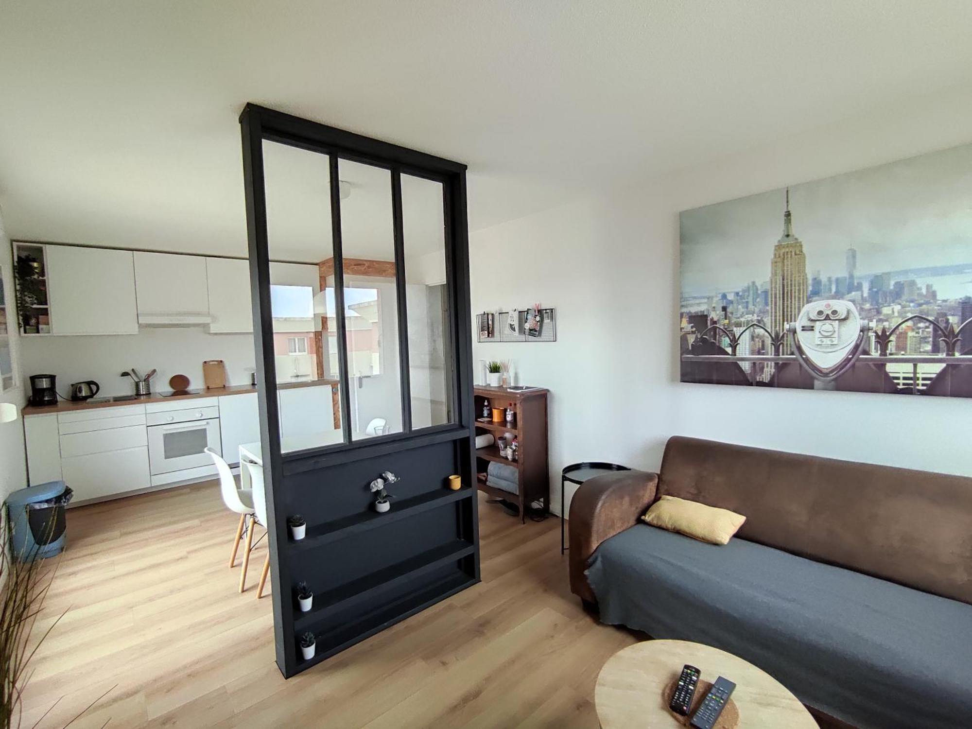 Appartement Terrasse Sud Dernier Etage + Parking Le Havre Luaran gambar